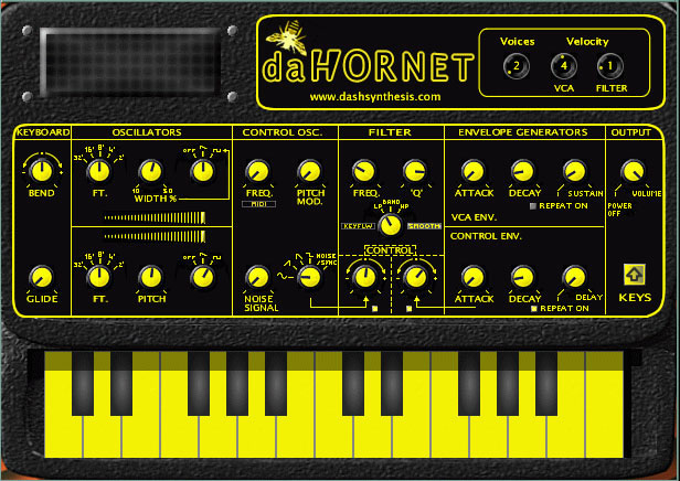 DA HORNET VST PLUGIN FREE