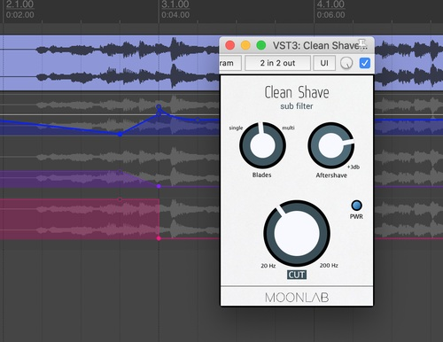 Clean Shave vst plugin