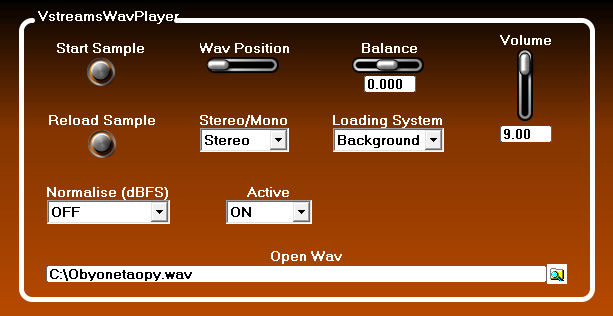 Vstream-VsWavPlayer