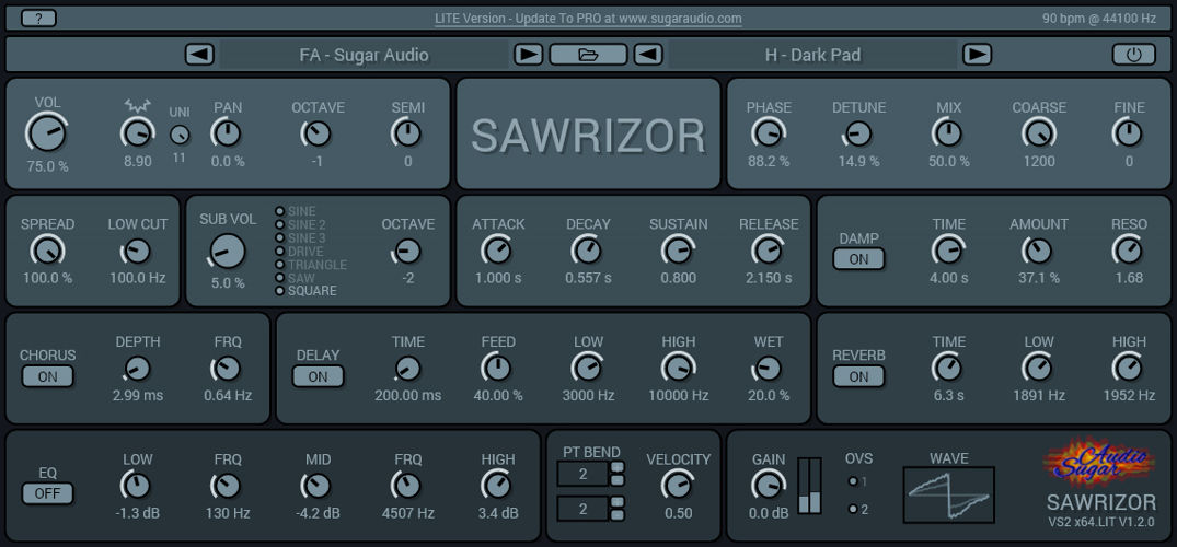 Sugar-Audio-Sawrizor-Lite