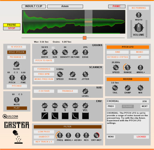 Quilcom-Caster