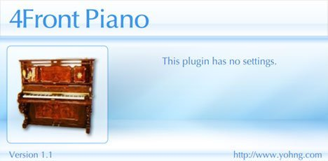 4font piano free vst plugin