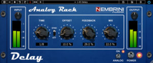 Nembrini Audio Analog Rack Delay