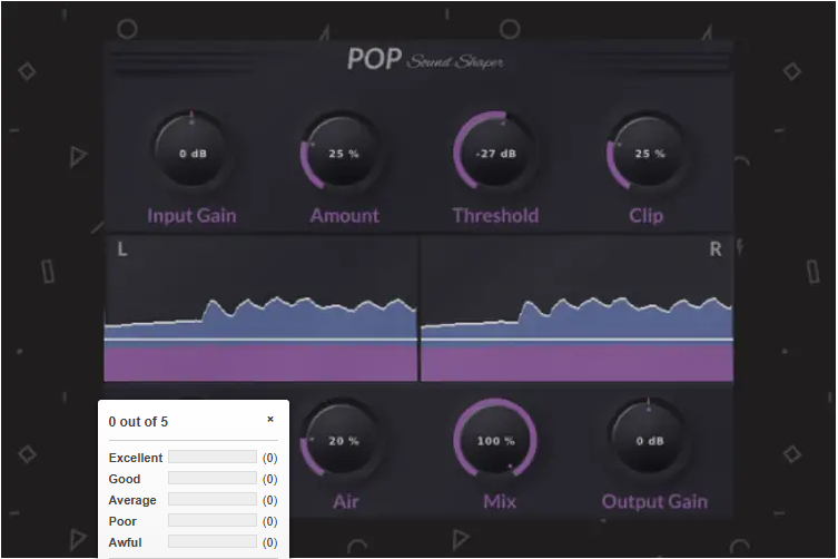 Pop Sound Shaper V2.0.0 Win Mac Linux