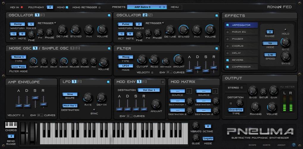 Ronan Fed – Pneuma – Free VST Plugins