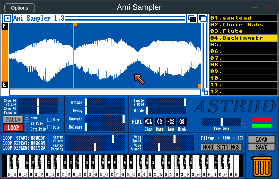 Ami Sampler